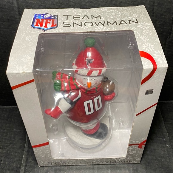 Atlanta Falcons NFL Team Snowman Brand New in Box - Picture 3 of 6
